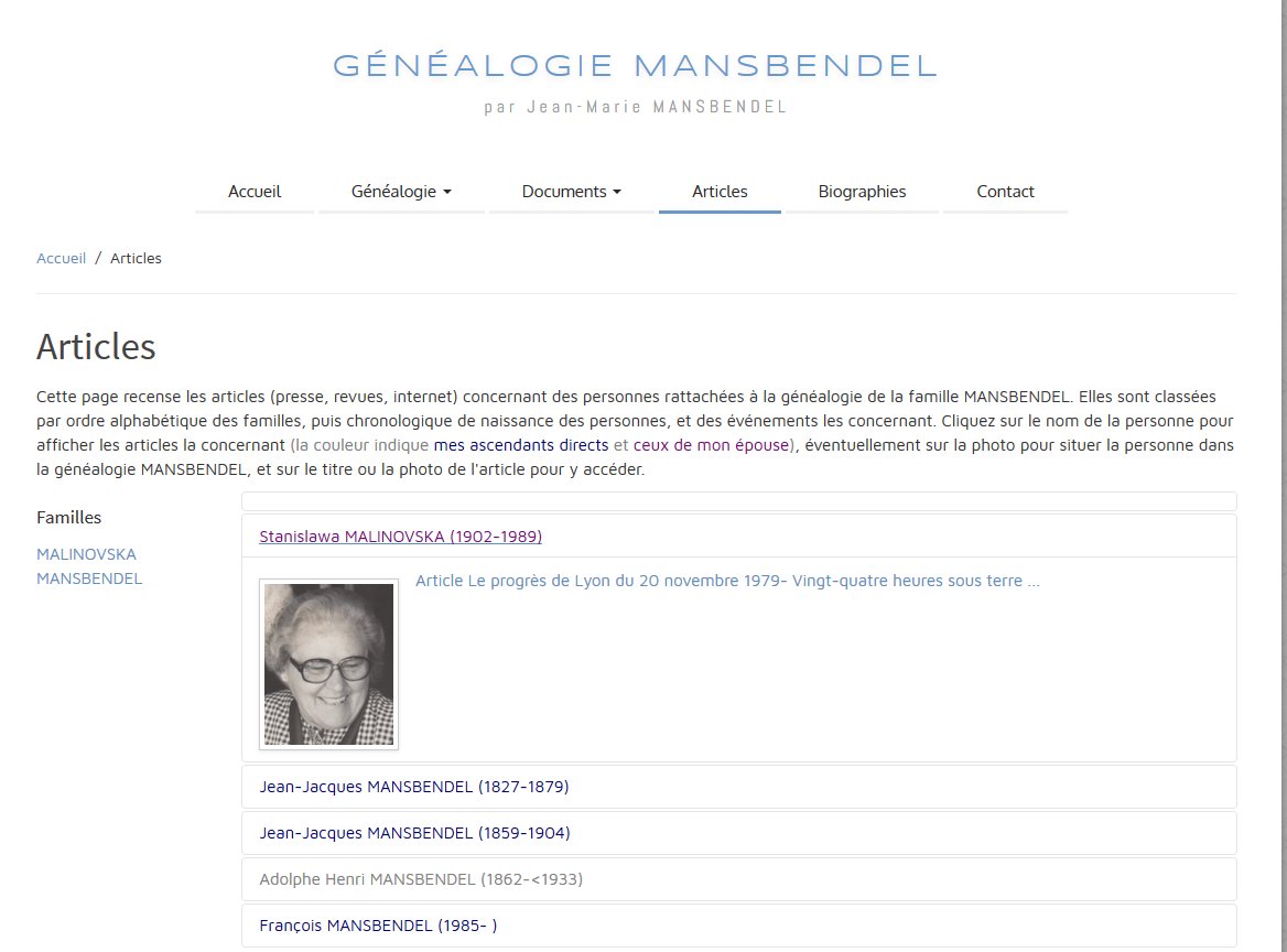 Page Articles